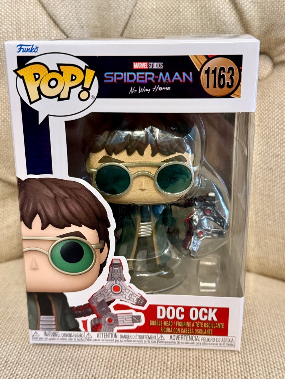 NEW Funko POP! Marvel Spider-Man No Way Home - Doc Ock #1163 Dr Octopus BNIB
